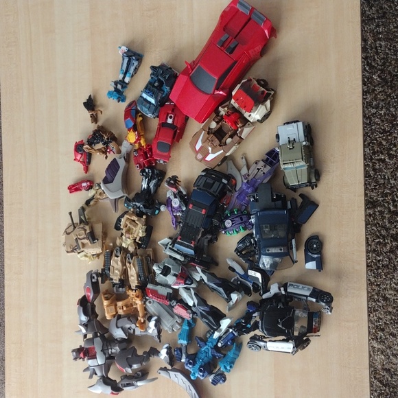 Lot of Transformers